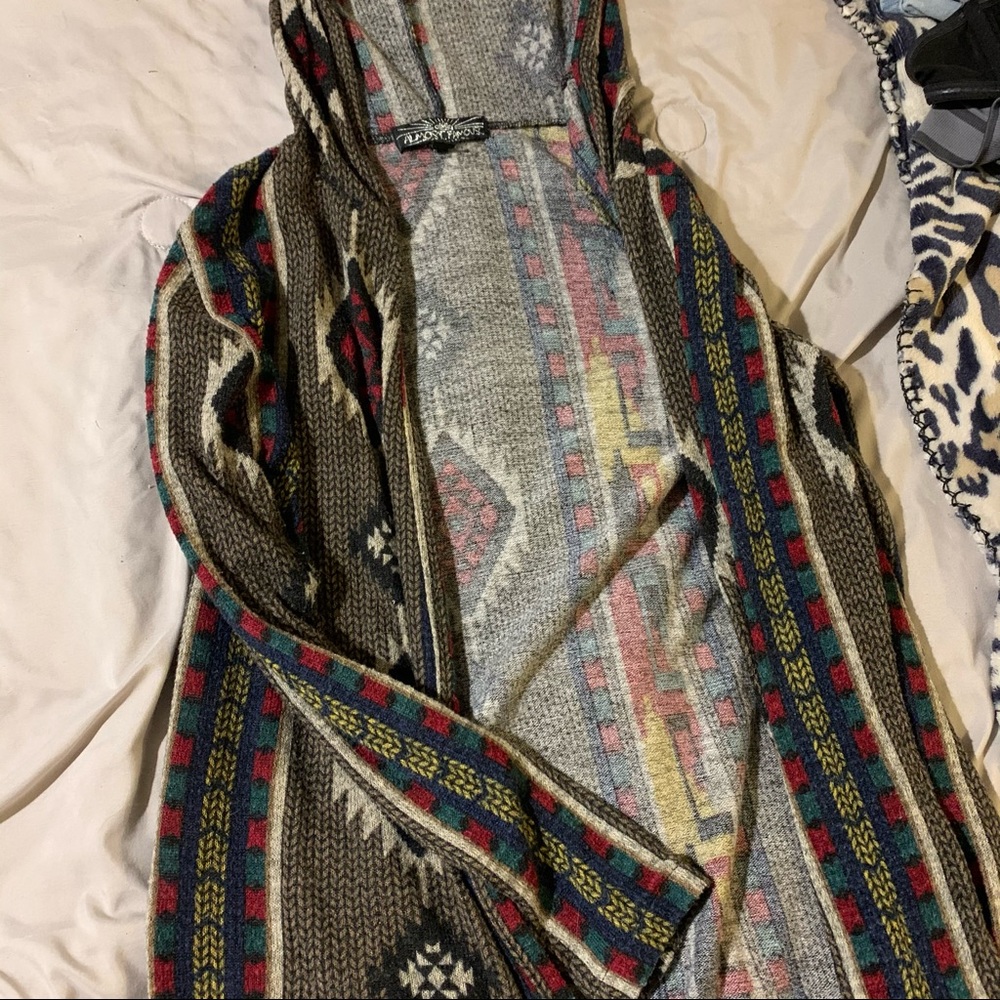 Pattern aLong cardigan